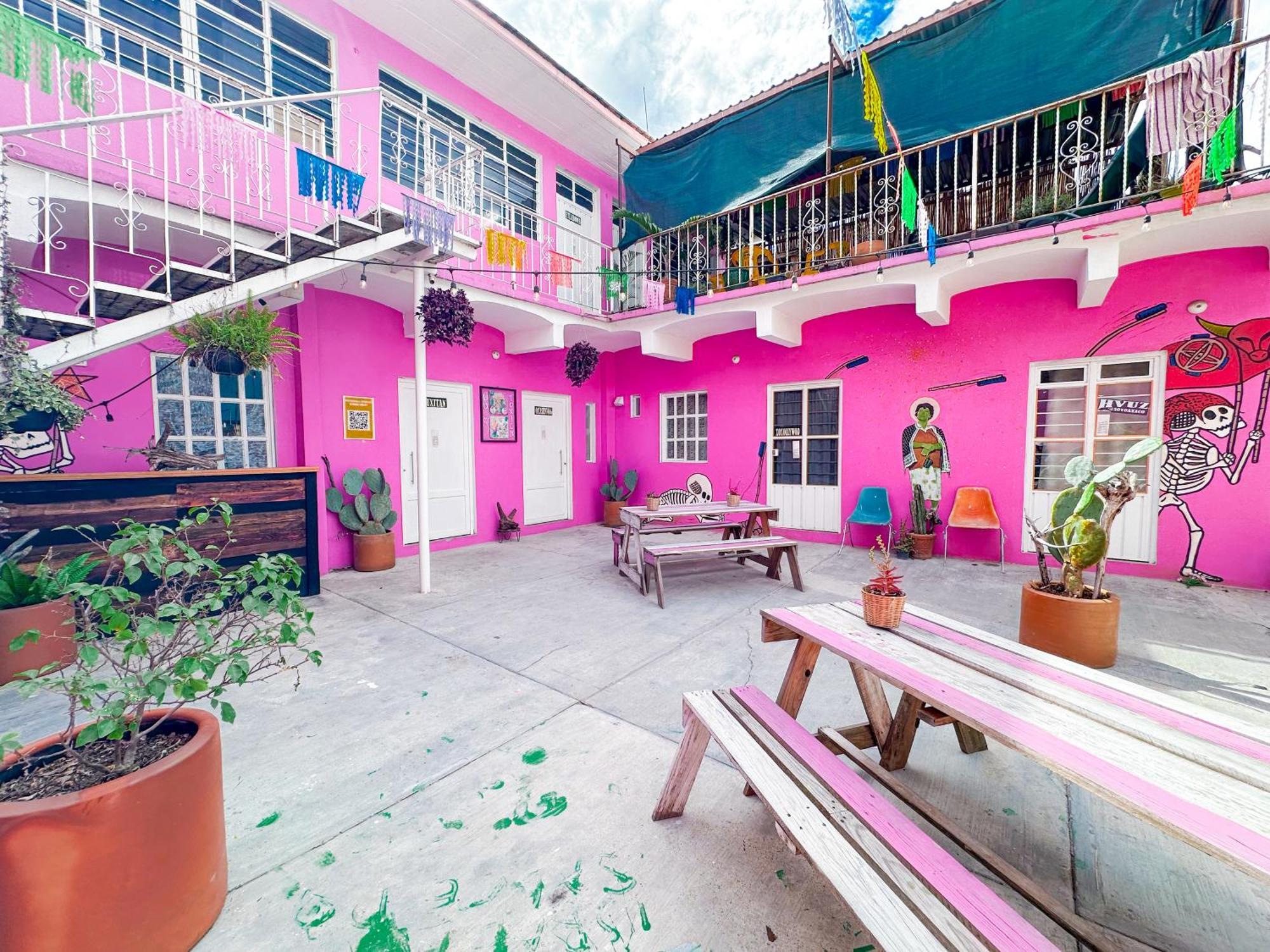 Habitaciones Hvuz, Centro Oaxaca Extérieur photo